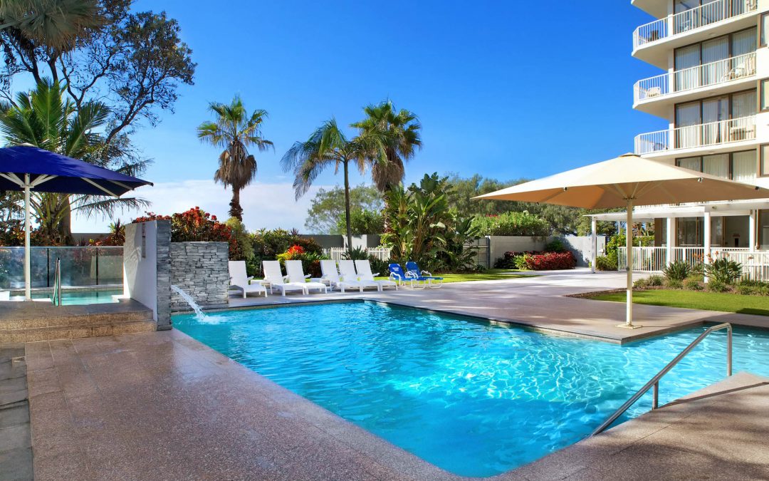 Enjoy the Indoor and Outdoor Pools, Spa, Sauna, and Tennis Court at Our Gold Coast Apartments