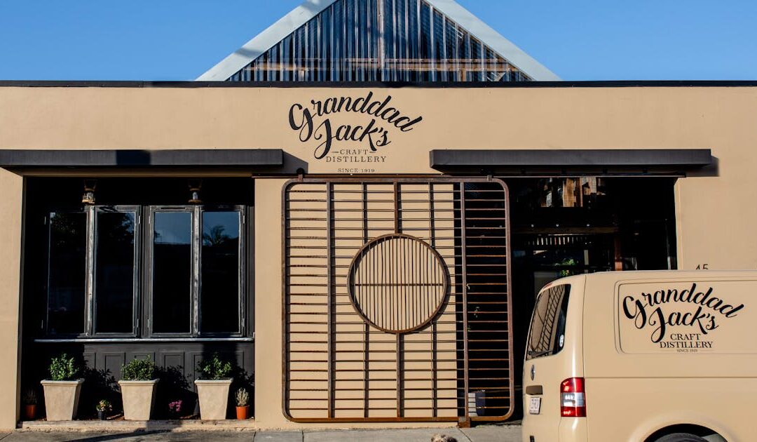 Granddad Jack’s Craft Distillery in Burleigh Heads, a must-visit stop on top-rated wine tours Gold Coast travellers love for small-batch spirits and unique tastings.